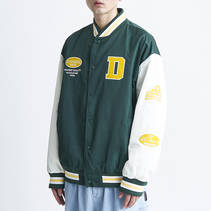 DC SHOES ディーシーシューズ 24 STUDIUM JACKET スタジャン DJK241002 / 2024SPRING