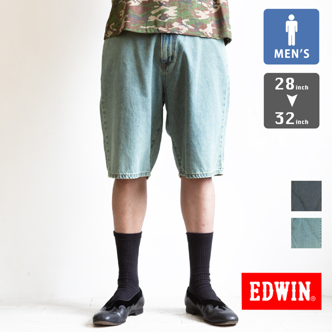 EDWIN（エドウィン） エドウインEDWIN パンツ バギーデニムショーツ