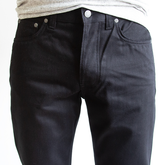 Nudie Jeans ヌーディージーンズ Steady Eddie II Dry Everblack ステディーエディーツー レギュラーテーパード ジーンズ 113688032 / ヌーディー ジーンズ デニム ブラックデニム ブラック ジーパン レギュラー テーパード 2024AW Nudie Jeans（ヌーディージーンズ） Steady Eddie II Dry Everblack