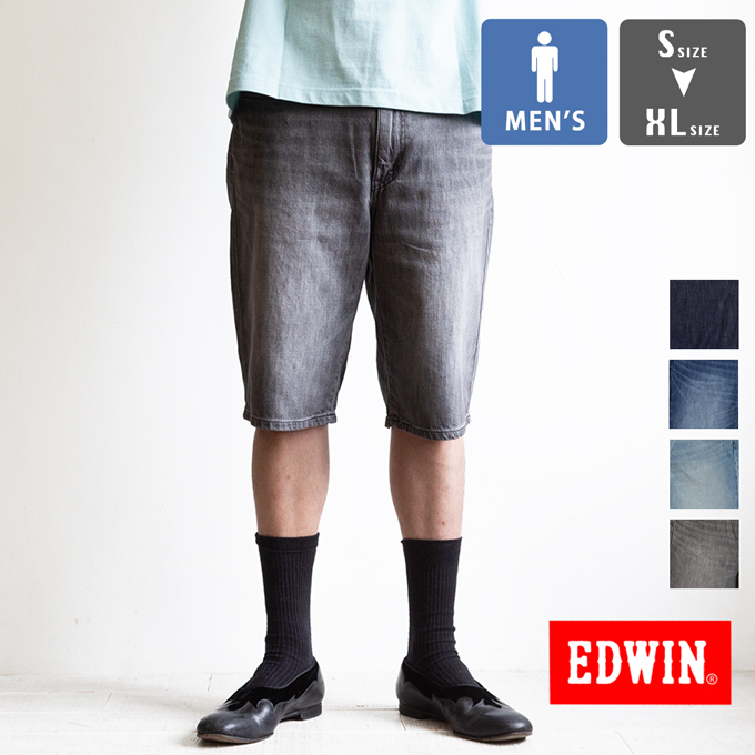 EDWIN �G�h�E�C�� EDWIN EMS008 �G�h�E�B�� �x�[�V�b�N �f�j�� �V���[�g�p���c �W�[���Y / 2026SUMMER