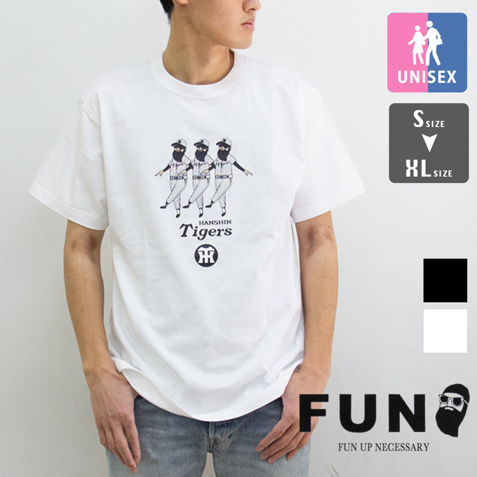 FUN ファン S/S OJISAN × Tigers PRINT T-Shirt ショート