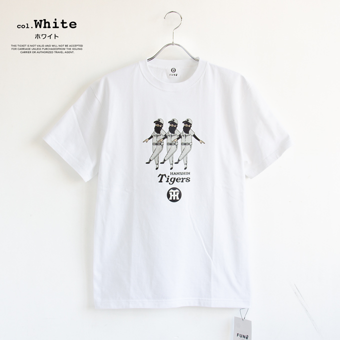 FUN ファン S/S OJISAN × Tigers PRINT T-Shirt ショート