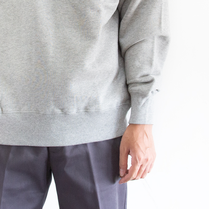 FUN ファン EMB OJISAN ONE POINT Sweat Shirt エンブロイド おじさん ワンポイント スウェットシャツ F-25050523 / fun おじさん スウェット シャツ プリントスウェット クルーネック 刺繍 ロゴ プルオーバー 2025AW FUN ファン EMB OJISAN ONE POINT Sweat Shirt エンブロイド おじさん