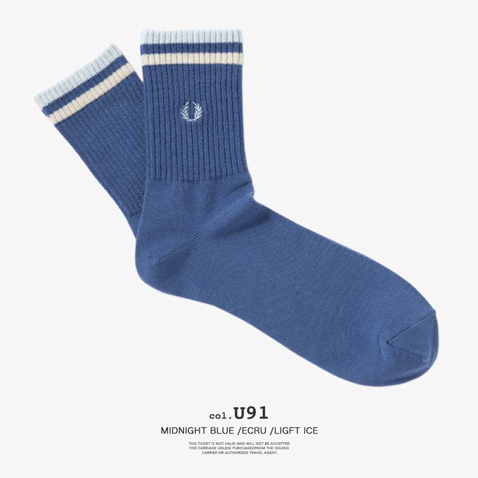 FRED PERRY フレッドペリー Tipped Short Socks ティップド ショート ソックス F19998 /2024SPRING｜jeansstation｜14