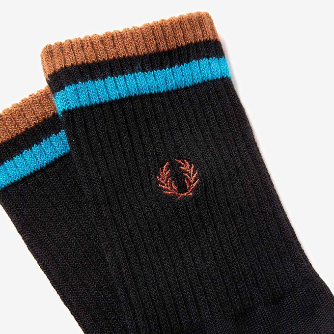 FRED PERRY フレッドペリー Tipped Short Socks ティップド ショート ソックス F19998 /2024SPRING｜jeansstation｜09