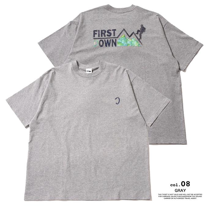 FIRST DOWN USA ファーストダウン コットンジャージー 半袖 Ｔシャツ by lee qura S/S TEE#2 COTTON JERSEY F401007 / 23SS ※｜jeansstation｜10