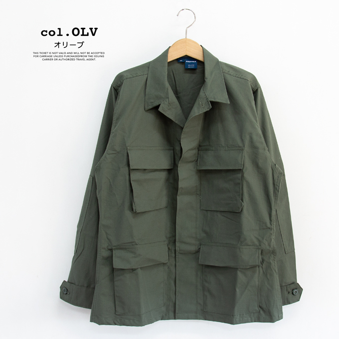 【 PROPPER プロッパー 】BDU COAT 4PKT コート ミリタリー