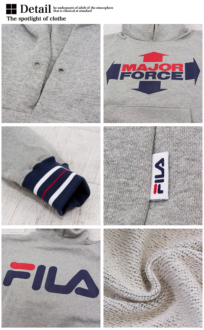 春SALE!!】【 FILA HERITAGE フィラ ヘリテージ 】 FILA x MAJOR FORCE