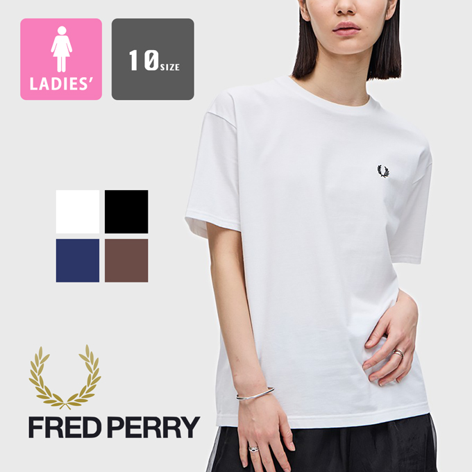 FRED PERRY tbhy[ EBY Crew Neck T-Shirt N[lbN TVc G1142 /2024SUMMER