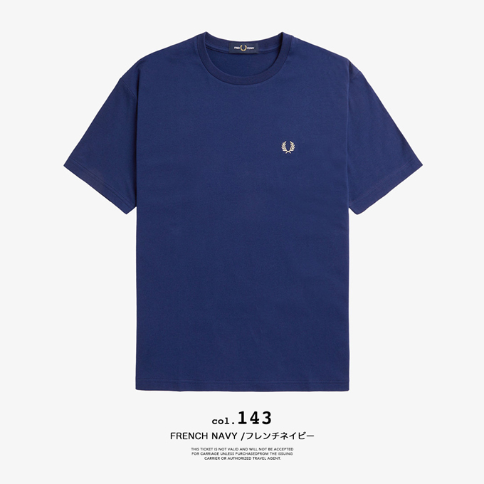 FRED PERRY フレッドペリー ウィメンズ Crew Neck T-Shirt
