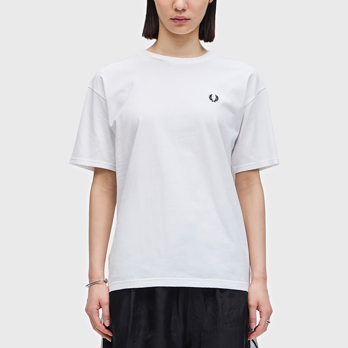 FRED PERRY フレッドペリー ウィメンズ Crew Neck T-Shirt