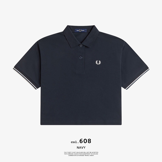 FRED PERRY（フレッドペリー） Sheer Tipped Polo Shirt シアー