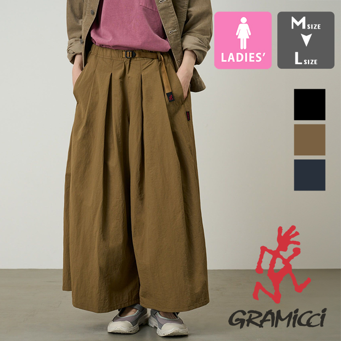 GRAMICCI �O���~�`  NYLON FLARE PANT �i�C�����t���A�p���c G2SW-SK034 / 2026SPRING