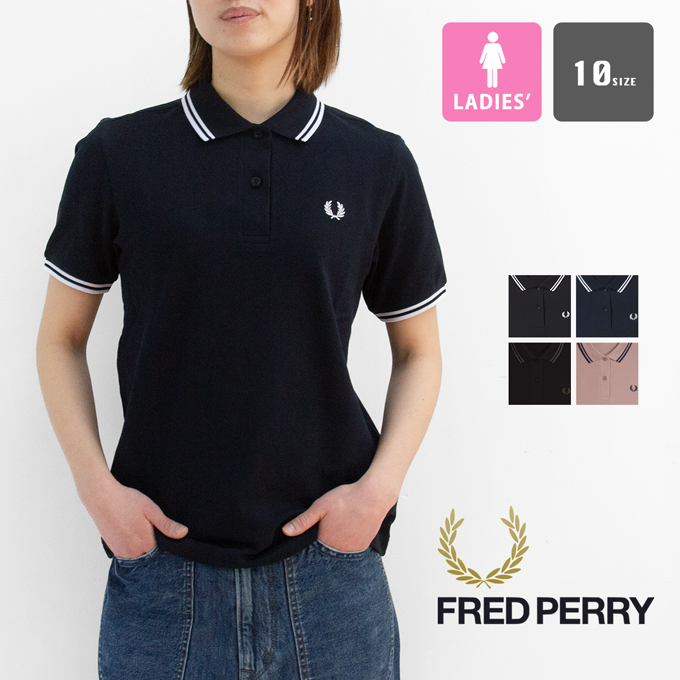 FRED PERRY フレッドペリー ウィメンズ The Fred Perry Shirt ティップライン S/S ポロシャツ G3600 /2025SUMMER