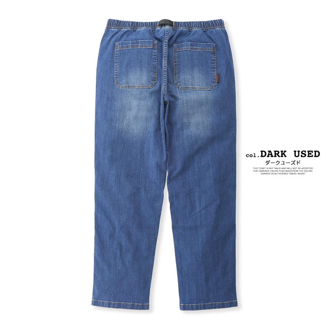 GRAMICCI グラミチ ストレッチ デニム ルーズテーパード リッジパンツ STRETCH DENIM LOOSE TAPERED RIDGE PANT G3FU-P052 / 2024SPRING｜jeansstation｜10