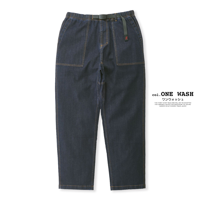 GRAMICCI グラミチ ストレッチ デニム ルーズテーパード リッジパンツ STRETCH DENIM LOOSE TAPERED RIDGE PANT G3FU-P052 / 2024SPRING｜jeansstation｜12