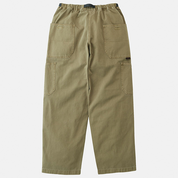 チノパンツ Gramicci Rock slide wide pants Olive G4SM-P087 Gramicci グラミチ Gショーツ ナイロン パンツ メンズ ショート