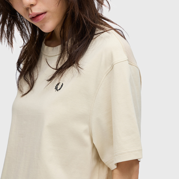 FRED PERRY フレッドペリー ウィメンズ Sheer Panel T-Shirt シアー パネル Tシャツ G7140 /2024SUMMER FRED PERRY フレッドペリー ウィメンズ Sheer Panel T-Shirt