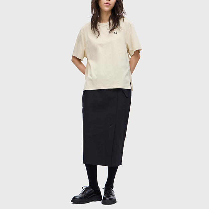 FRED PERRY フレッドペリー ウィメンズ Sheer Panel T-Shirt