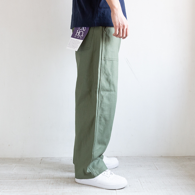 GUNG HO(ガンホー) 4POCKETS WIDE FATIGUE TROUSER BACK SATIN 4 GUNG HO(ガンホー) 4POCKETS WIDE FATIGUE TROUSER BACK SATIN 4