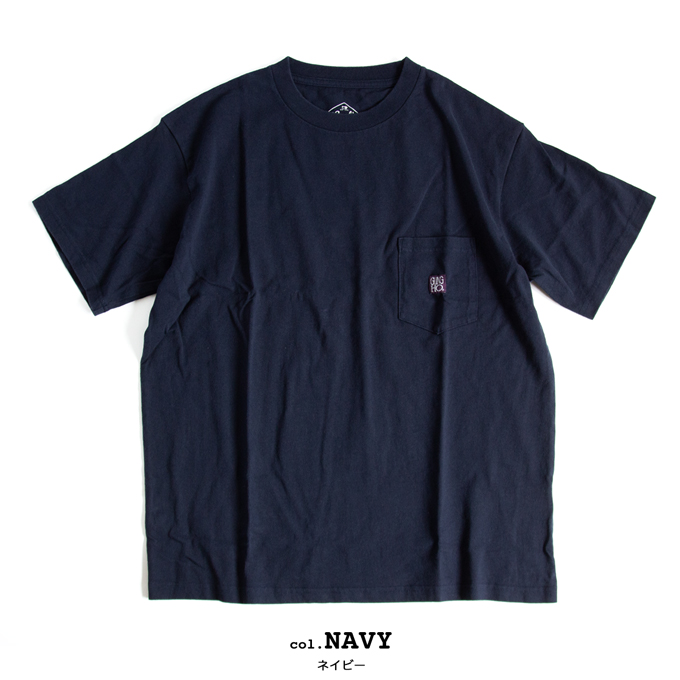 【新品】ENNOY POCKET SS T-SHIRT ネイビー　ポケットのみS GUNG HO（ガンホー） WORKERS POCKET SS TEE ワンポイント ロゴ