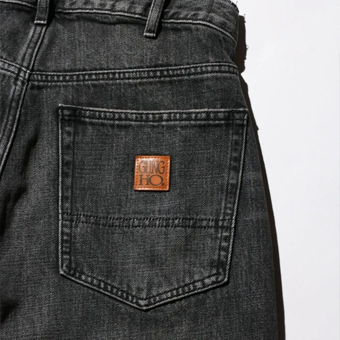 GUNG HO（ガンホー） DENIM BAGGY PANTS デニム バギー パンツ
