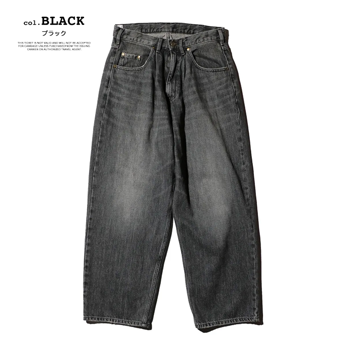 GUNG HO（ガンホー） DENIM BAGGY PANTS デニム バギー パンツ