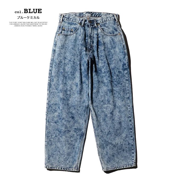 GUNG HO（ガンホー） DENIM BAGGY PANTS デニム バギー パンツ