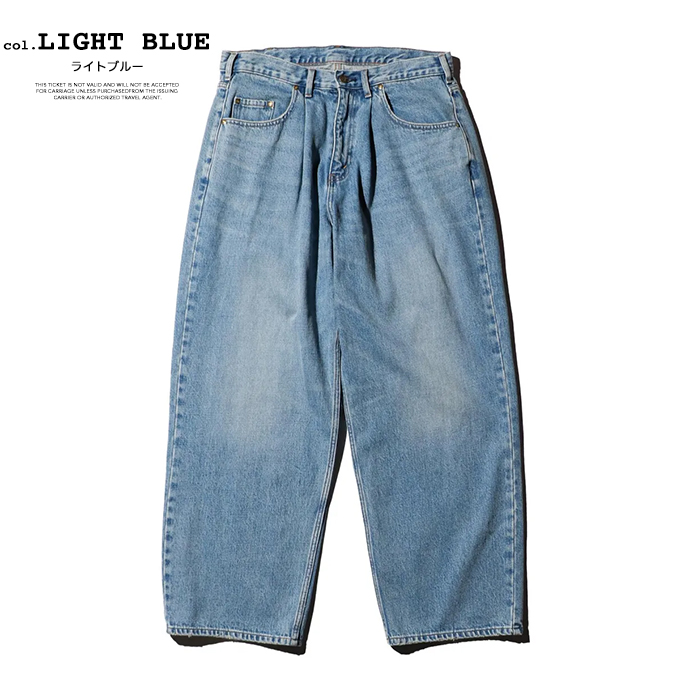 GUNG HO（ガンホー） DENIM BAGGY PANTS デニム バギー パンツ