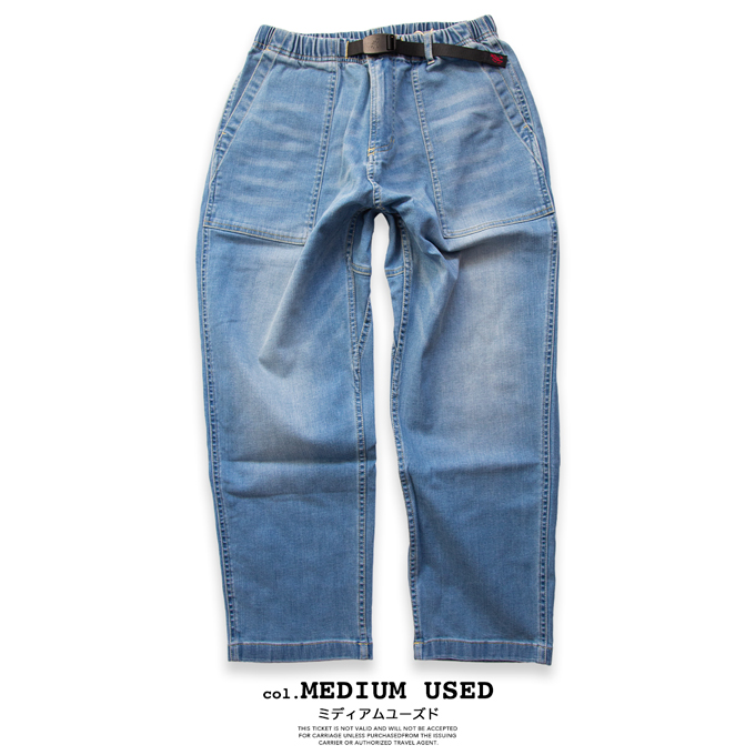 グラミチ☆Gramici☆デニムルーズテーパードパンツ☆GUP3-S2059☆M GUP3-S2059]GRAMICCI(グラミチ)DENIM LOOSE TAPERED PANT(デニム