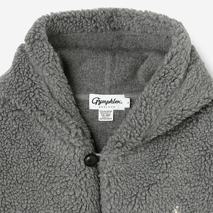 GYMPHLEX（ジムフレックス） ボア フードジャケット MEN GY-A0727 BOA 