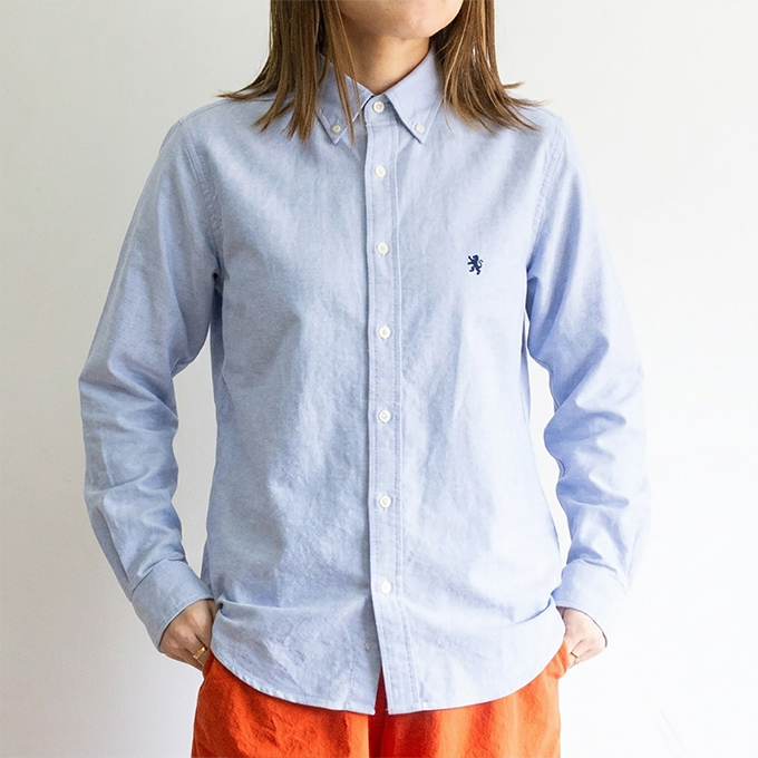 GYMPHLEX（ジムフレックス） B.D. SHIRT L/S 長袖 ボタンダウン シャツ