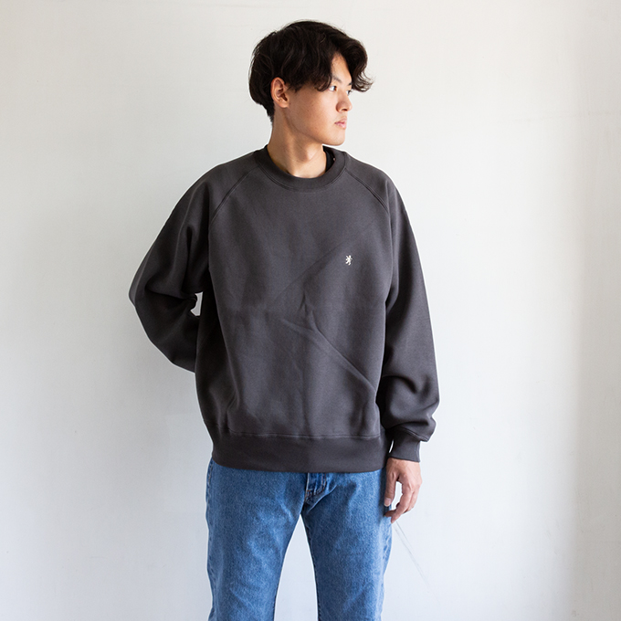 GYMPHLEX（ジムフレックス） T/C FLEECY SWING SLEEVE CREW NECK P.O.