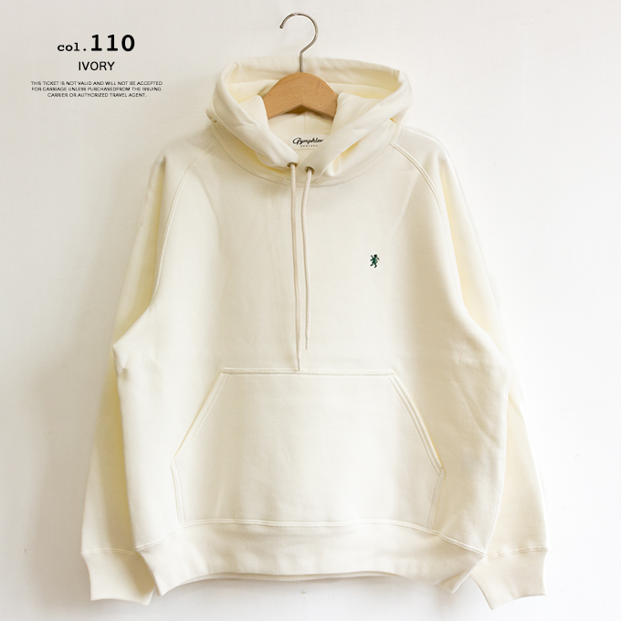 GYMPHLEX（ジムフレックス） T/C FLEECY SWING SLEEVE HOODED P.O.