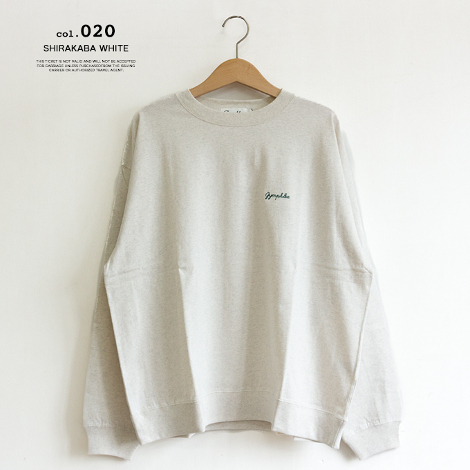 GYMPHLEX（ジムフレックス） コットンジャージー クルーネック 長袖T