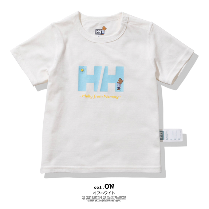 HELLY HANSEN ヘリーハンセン ショートスリーブ HH ヘリーベアティー ベビー Tシャツ B S/S HH Helly Bear Tee HB62312 / 23SS ※｜jeansstation｜08