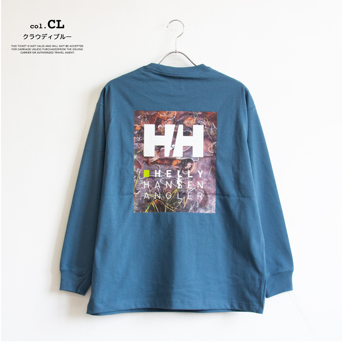 HELLY HANSEN（ヘリーハンセン） L/S HH Angler Logo Tee ロング