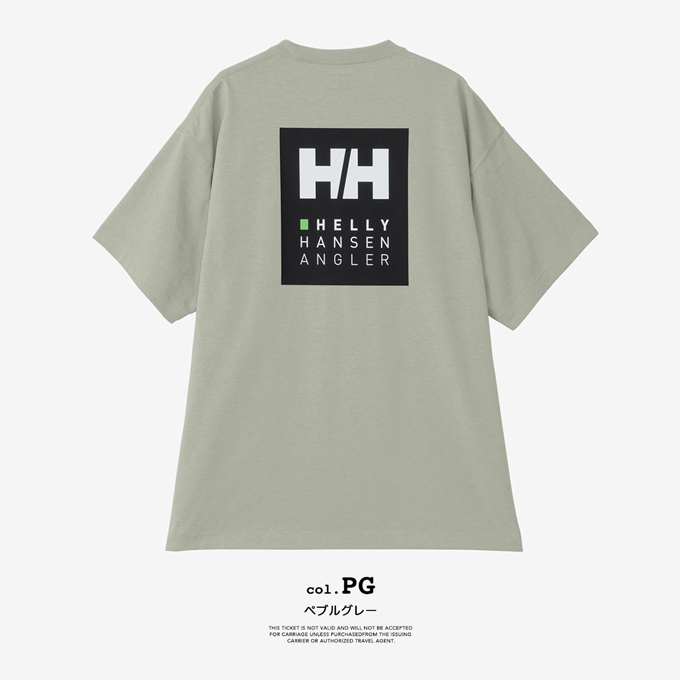 HELLY HANSEN×CHALLENGER ショートスリーブロゴティー【L】 HELLY HANSEN（ヘリーハンセン） S/S HHAngler Logo Tee ショート