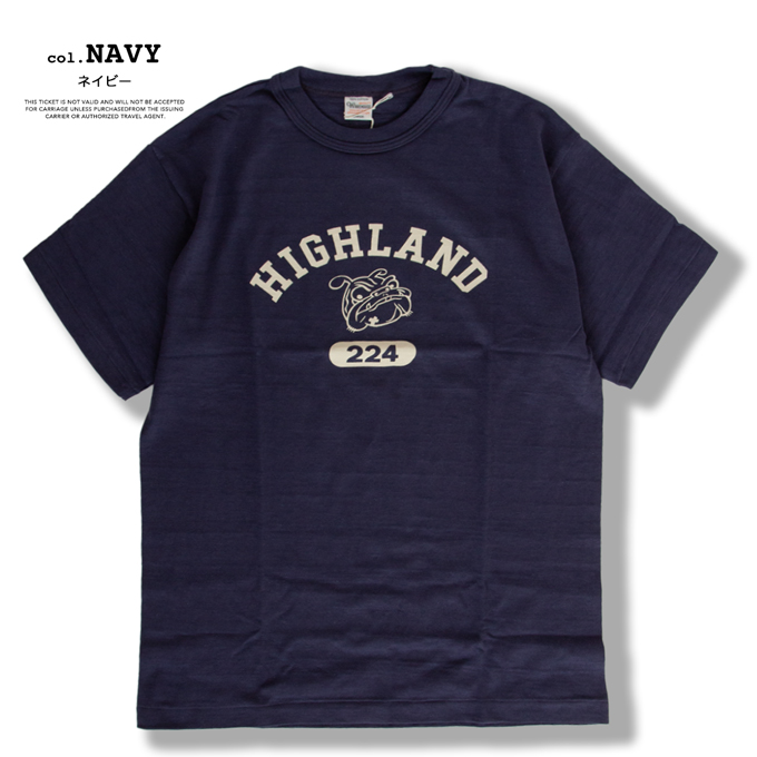 WAREHOUSE（ウエアハウス） ウェアハウス Lot 4601 S/S HIGHLAND Tee 