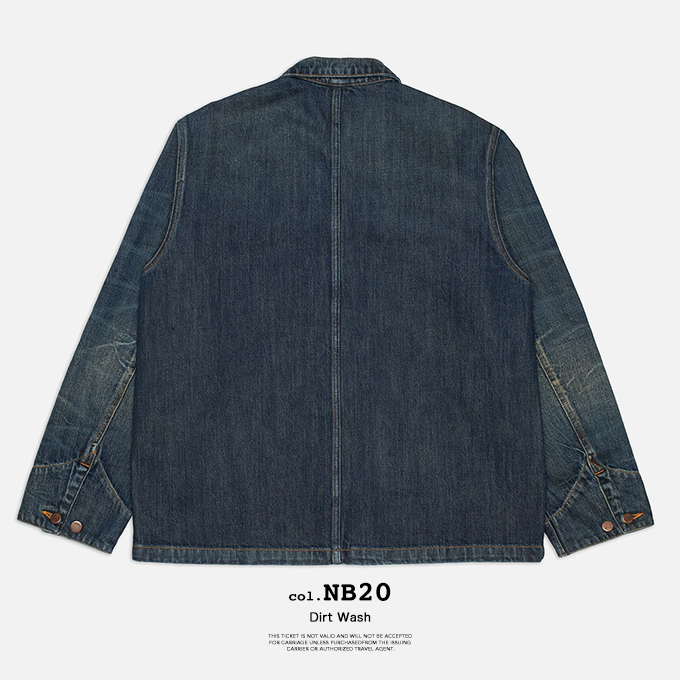 Nudie Jeans（ヌーディージーンズ） Howie Chore Jacket Dirt Wash