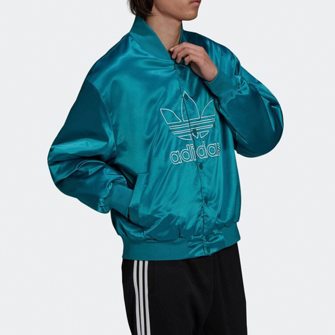 【SALE!!】【 adidas Originals アディダス　オリジナルス 】 アディカラー クラシックス サテン ボンバージャケット IZP40  / H09165 / H09166 / 21AW