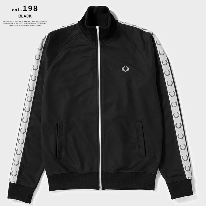 FRED PERRY フレッドペリー Taped Track Jacket テープド トラック 