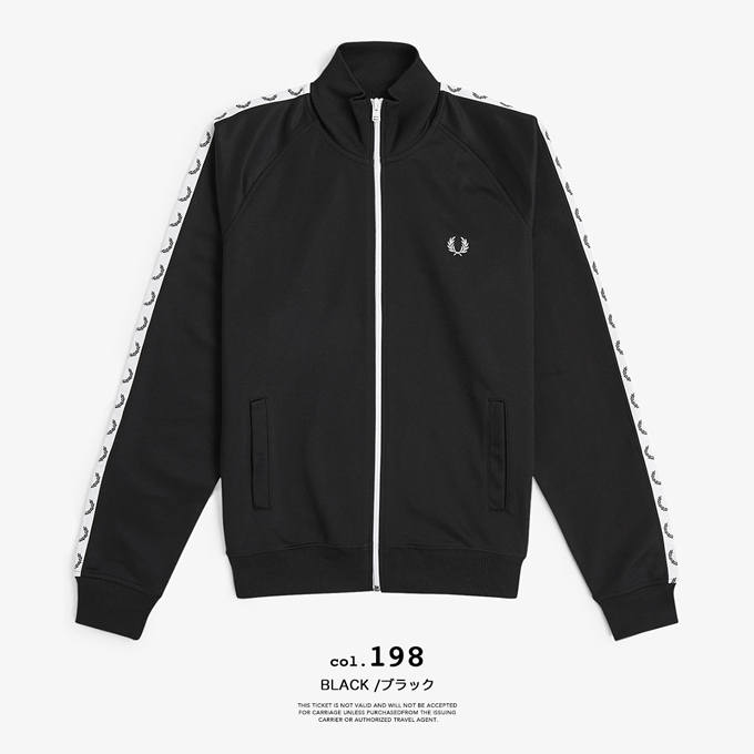 フレッドペリー　トラックジャケット　Taped Track Jacket セール】Taped Track Jacket／フレッドペリートラックジャケット