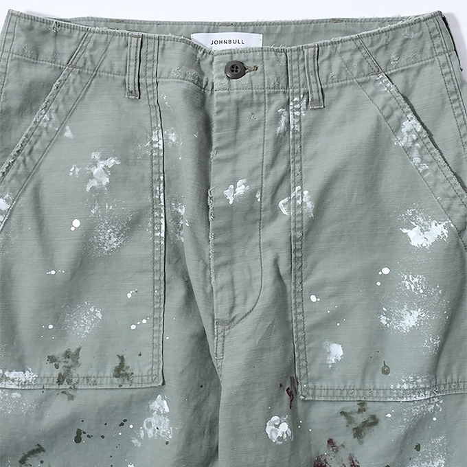 Johnbull（ジョンブル） バックサテン ハードワーカー ベイカーパンツ