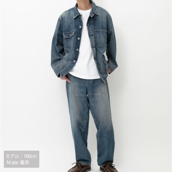 Johnbull（ジョンブル） 12.5 オンス デニム サック ジャケット