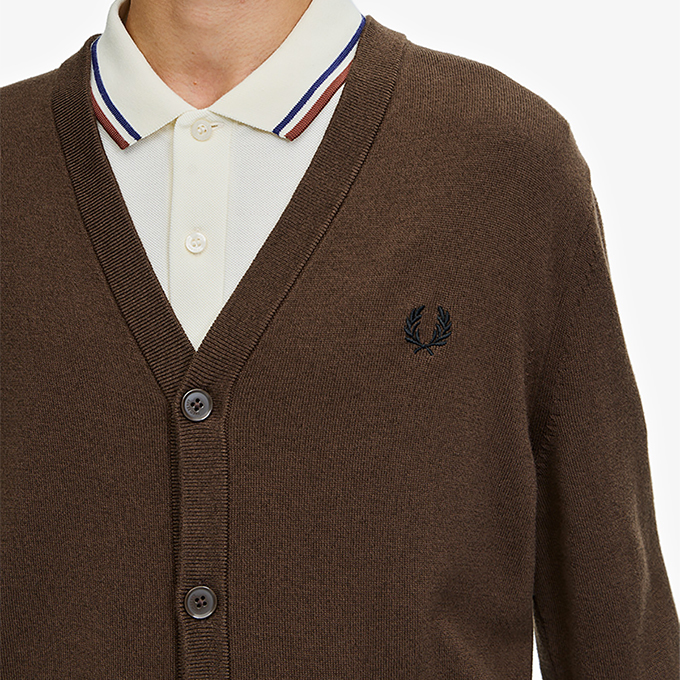 FRED PERRY フレッドペリー Classic Cardigan クラシック カーディガン K9551 / 2023AW ※