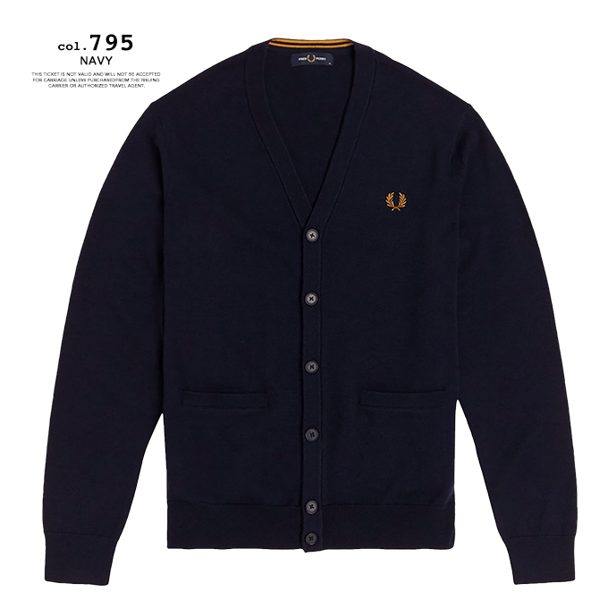 FRED PERRY フレッドペリー Classic Cardigan クラシック カーディガン