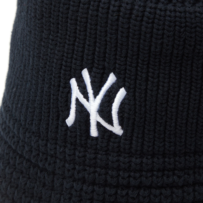 NEW ERA（ニューエラ） Knit Bucket MLB ロゴ ニット バケットハット