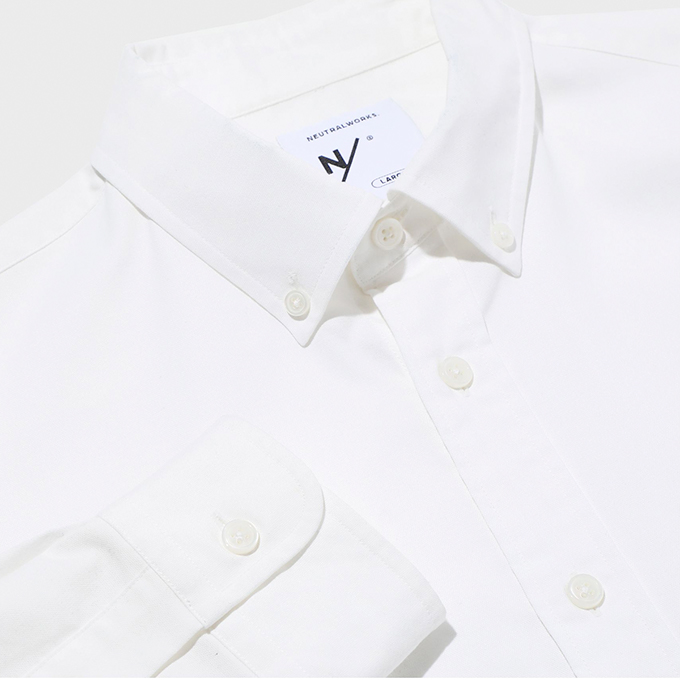 【 NEUTRALWORKS. ニュートラルワークス 】 LONG SLEEVE STANDARD OXFORD BD SHIRT MXP ロングスリーブ スタンダード オックスフォード KS32151 / mxp 長袖シャツ ニュートラルワークス シャツ トップス ボタンダウンシャツ オックスフォード 消臭 ギフト 父の日 22SS mxp 【 NEUTRALWORKS. ニュートラルワークス 】 LONG SLEEVE STANDARD
