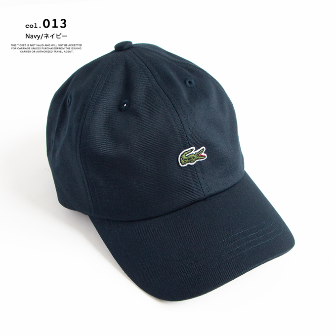 LACOSTE（ラコステ） One Point CROCODILE Cap ワンポイント